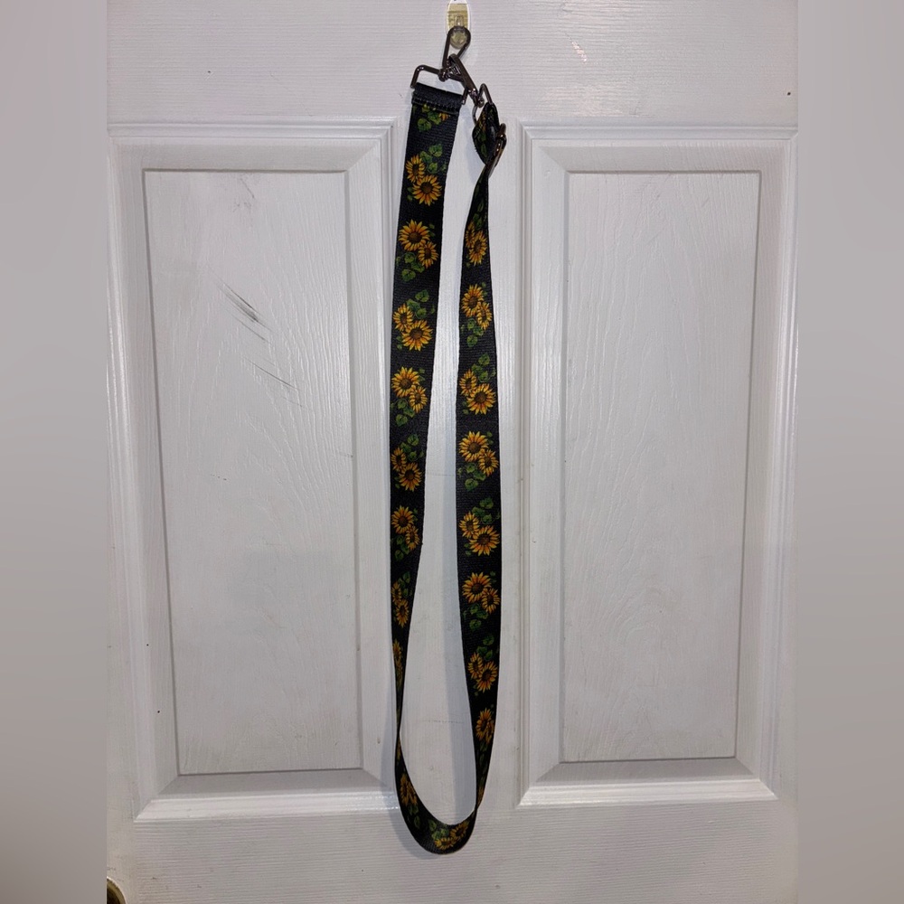 🌻 Sunflower Guitar Strap for Crossbody Bag 🌻